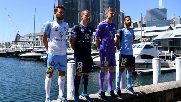 Star power: The Star's front of shirt sponsorship deal with Sydney FC is reportedly worth nearly $900,000 per season.