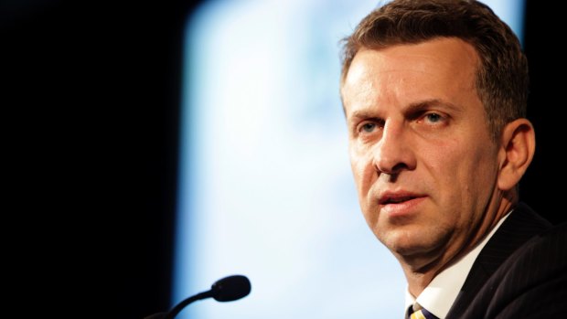 Number crunched: Treasurer Andrew Constance's estimate of 16,000 homes has been denied by the government. 