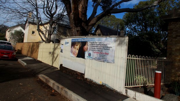 The Athena School in Newtown. 