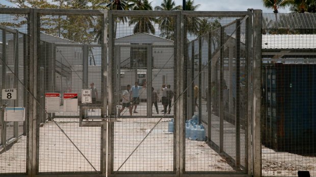 The Manus Regional Processing Centre on Los Negros Island, Manus Province, Papua New Guinea.