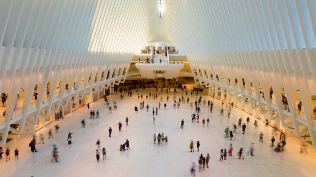 Oculus transportation hub replaced the PATH train station that was destroyed during the 9/11 terrorist attacks.
