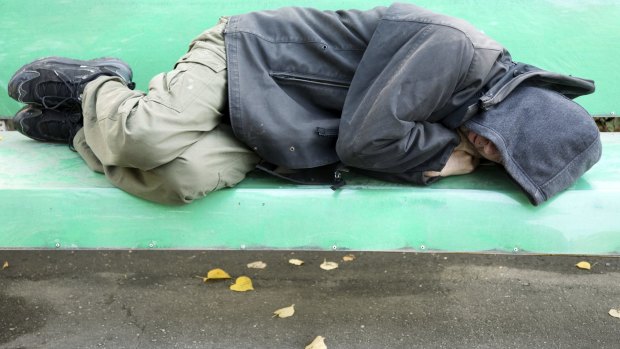 Many people sleeping on the streets were abused as children.