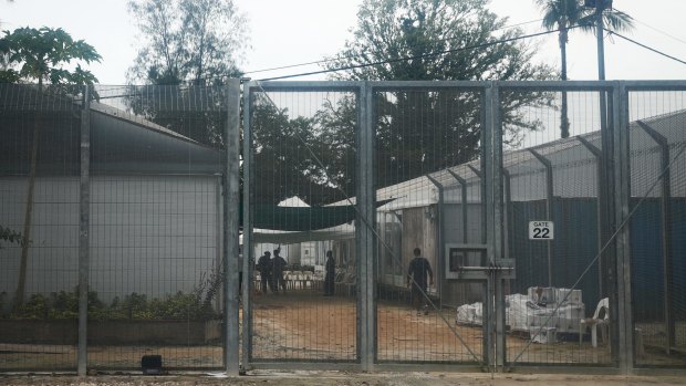 The detention centre on Manus Island.