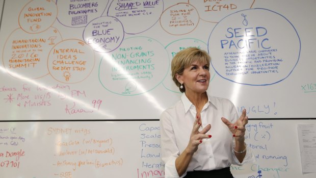 Foreign Affairs Minister Julie Bishop has been praised for her aid engagements, but DFAT faces its own problems. 