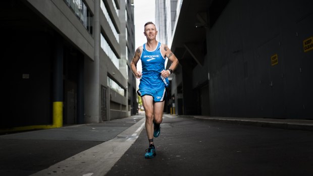 Runner Lance Purdon will compete in the half marathon as part of the Canberra Running Festival in April.