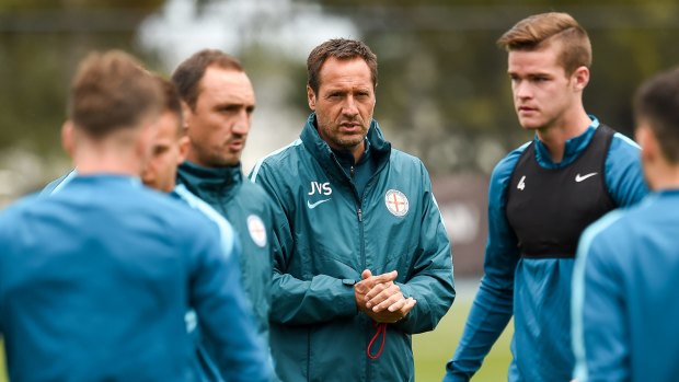 John van 't Schip was at training when he told his players he would be leaving.