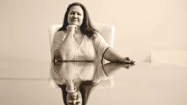 The only Australian in the top 100 of the Forbes global rich list, Gina Rinehart is worth an estimated $US1.1billion.
