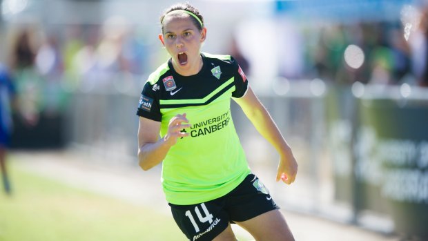 Ash Sykes led the comeback for Canberra, scoring two goals in the first half to share the spoils with Perth.