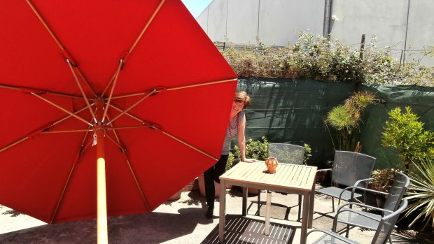  Eliza Foster says initially people were horrified when she gave up her job to make umbrellas.
