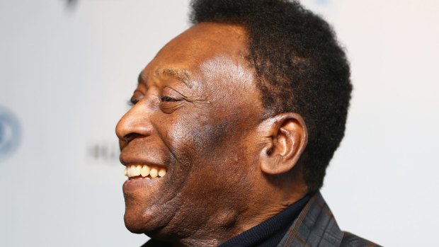 Superstar: Pele is the only man to have three World Cup winners' medals.
