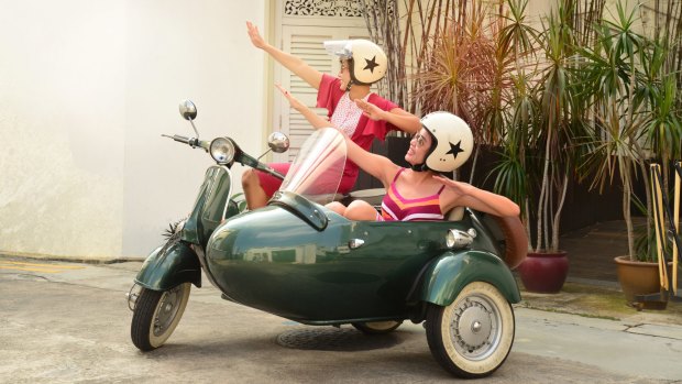 Singapore Sidecars tours are offered by the city's Fullerton Hotel.