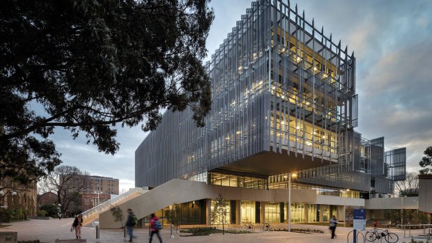 The University of Melbourne's School of Design by John Wardle Architects & NADAAA, winner of the Daryl Jackson Award for Educational Architecture.