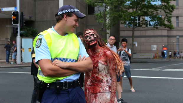 Stock up on fake blood for the Sydney Zombie Walk.