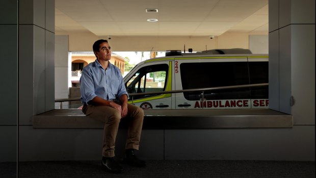 Doctor Tim Stanley at Lake Macquarie Private Hospital. Dr Stanley assisted with treatment of cricket player Phillip Hughes at the SCG. 