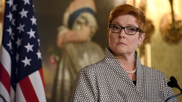 Defence Minister Marise Payne