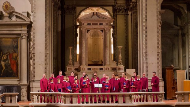 Sydney's St Mary's Cathedral Choir in Santo Stefano at Ponte in Florence.