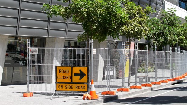 Nearly 30 kilometres of temporary fencing was used for the Brisbane G20 Summit,