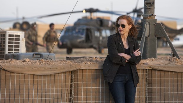 A scene from the Hollywood film Zero Dark Thirty, which controversially portrayed torture as part of the process by which Osama bin Laden was hunted down.