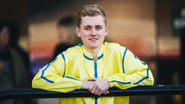 Canberra jockey Brodie Loy who is heading to New Caledonia to ride for a month.