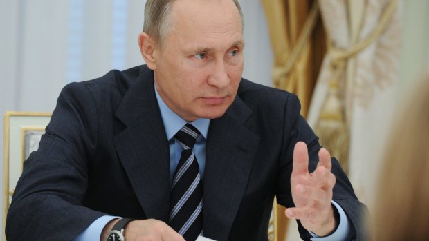 Russian President Vladimir Putin at the Kremlin in Moscow in September.