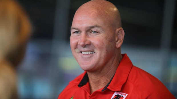 Long term future: Dragons boss Peter Doust has talked up Paul McGregor as the future of the Dragons.