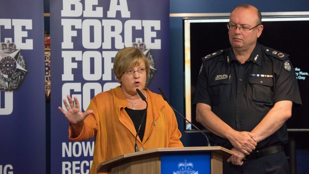 Police Minister Lisa Neville says the state's law and order problem might be under control. 