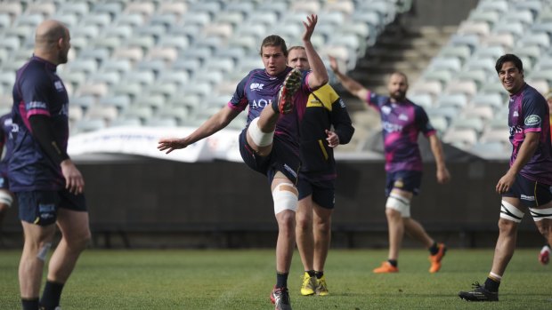 Ben Hyne will make his Super Rugby debut on Friday night.