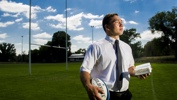 Brumbies recruit Robbie Abel spent two years in Western Australia on a Mormon mission.