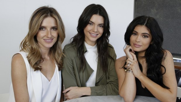 Kate Waterhouse (left), Kendall and Kylie Jenner. The two sisters enjoy challenging themselves and discovering new adventures.