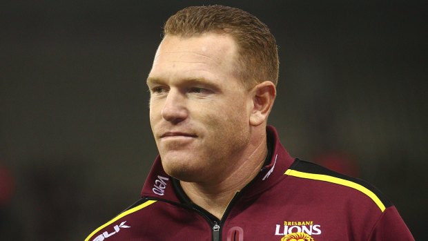 Some relief: The pressure has eased slightly for Brisbane coach Justin Leppitsch.
