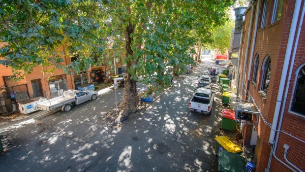 Laneways around the Sydney and Melbourne buildings, including Verity Lane pictured, are set for renewal over the next few months. 