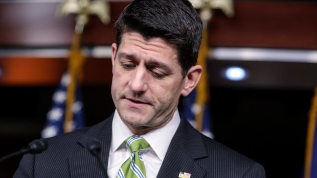 A tweet from Trump was seen by many as a jab at House Speaker Paul Ryan. 
