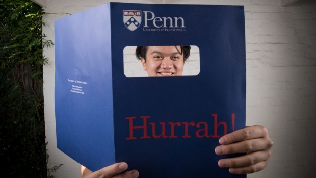Balwyn teenager Nathan Huynh is heading to the ivy league University of Pennsylvania this year.