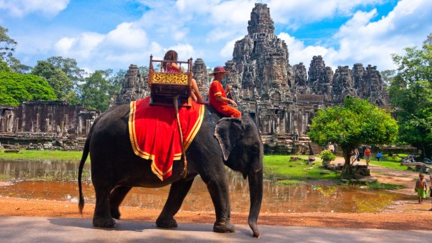 Elephant rides are no longer considered ethical.
