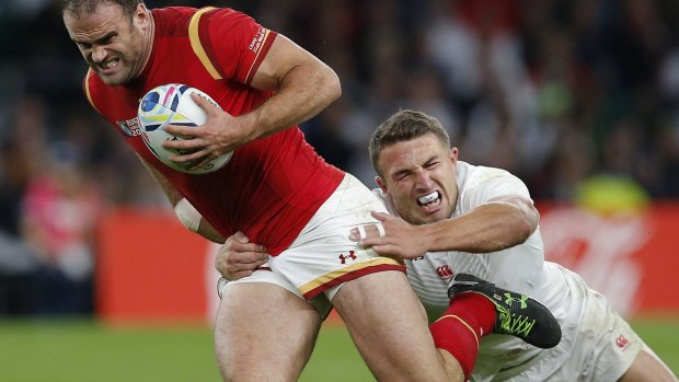 Losing grasp: Rob Andrew labels the selection of Burgess as the tipping point in England's disappointing home World Cup campaign.