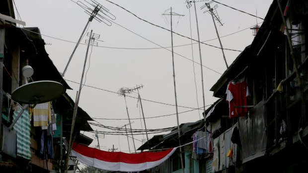 The Jakarta government has plans to demolish the flood prone area of Bukit Duri.