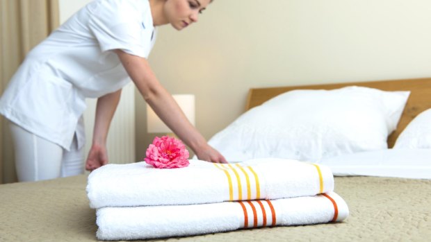 The majority of hotels expect guests to remove all the toiletries, but linens are a different matter.