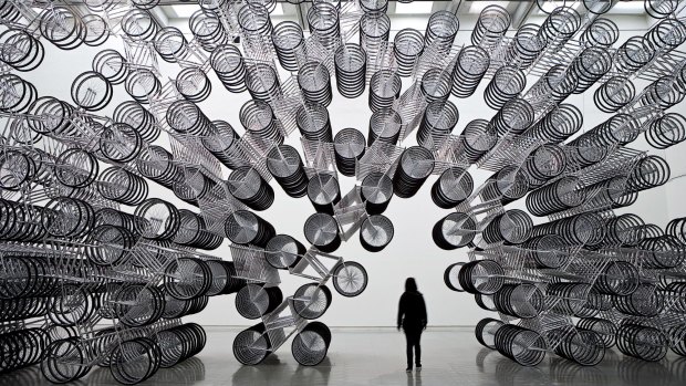 Ai's installations for his Melbourne exhibition will include <i>Forever Bicycles</i>.