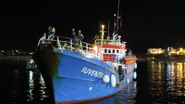 The German NGO migrant rescue boat has been put under preventive seizure as Italian authorities investigate what they suspected could be aiding people smuggling.