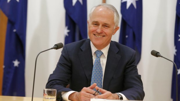 Prime Minister Malcolm Turnbull at Parliament House on Wednesday.