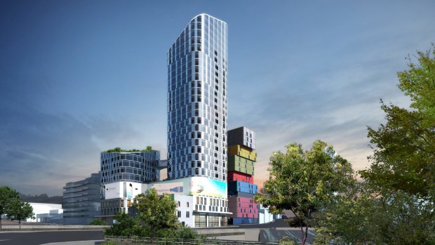 The latest plan for One St Kilda Junction will create two towers (26 and 10 storeys respectively) in St Kilda.
