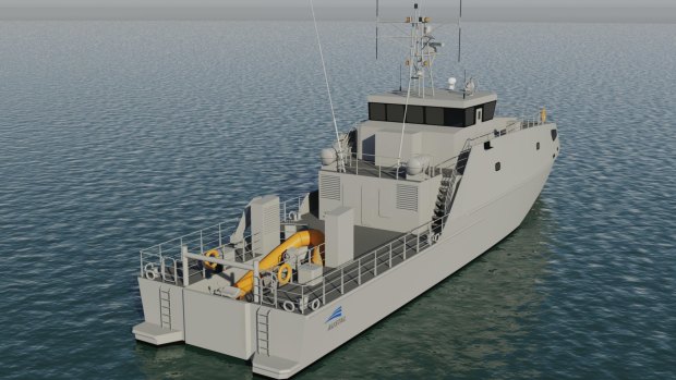 The design for Austral's fleet of Pacific patrol boats.