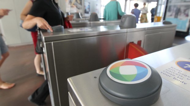 Gated: train station managers fear Opal card problems will cause disruptions. 
