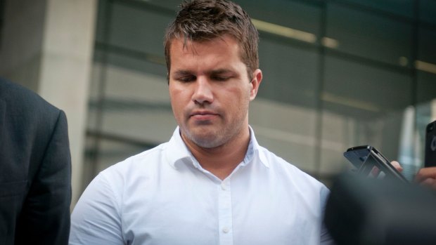Gable Tostee leaves court a free man on October 20.