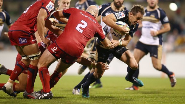 Brumbies centre Andrew Smith is looking forward to taking on Blues superstar Sonny Bill Williams. 