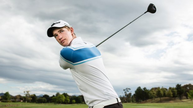 Canberra golfer Josh Armstrong has overcome a knee injury in time for Australia's big amateur tournaments.