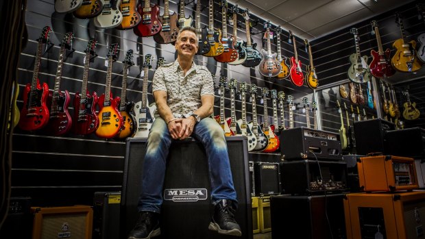 Online sales up: Owner of Better Music Greg Soulsby says his business is now national with its online store.