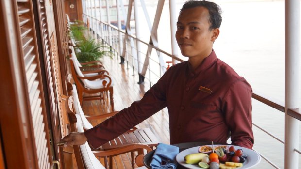 Life on board a Pandaw river cruise ship.