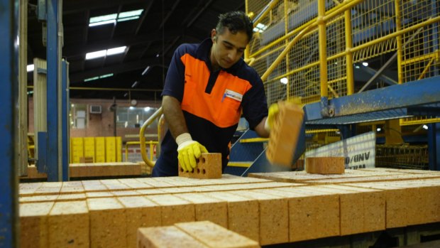 Brickworks warned that activity in the building industry was being hampered by "trade shortages and a lack of titled land".