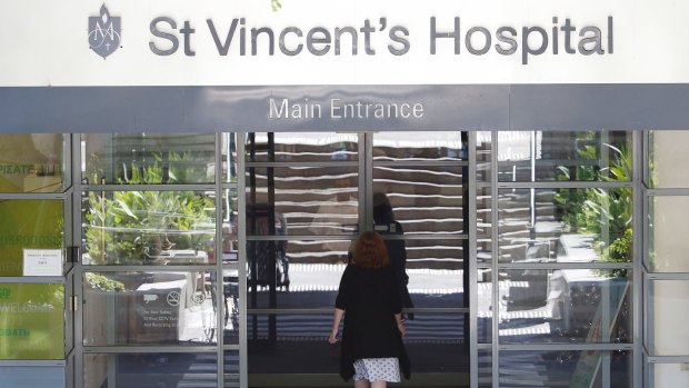 St Vincent's Hospital Sydney has called in external auditors after an $18 million budget blowout.